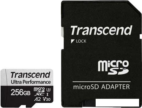 Карта памяти Transcend microSDXC 340S 256GB (с адаптером) от компании Интернет-магазин marchenko - фото 1