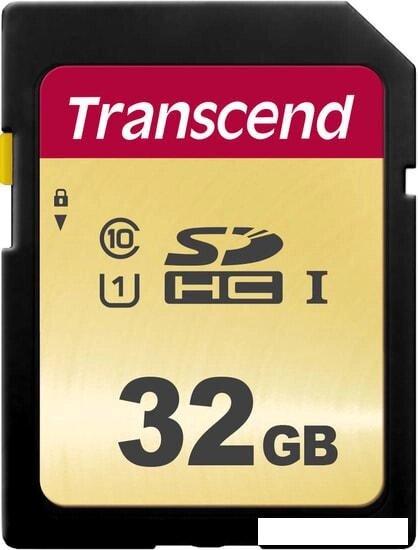 Карта памяти Transcend SDHC 500S 32GB от компании Интернет-магазин marchenko - фото 1