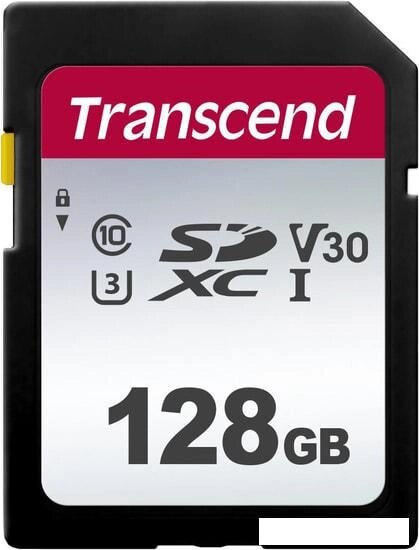 Карта памяти Transcend SDXC 300S 128GB от компании Интернет-магазин marchenko - фото 1