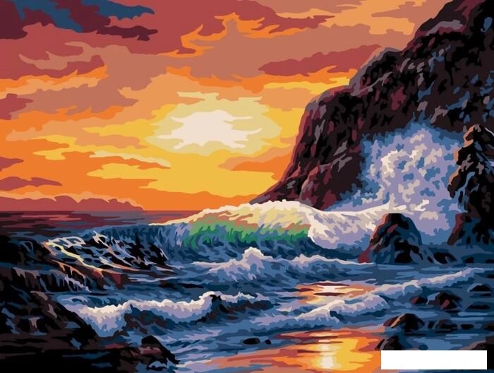 Картина по номерам ArtCity Дикий пляж КТ055 от компании Интернет-магазин marchenko - фото 1