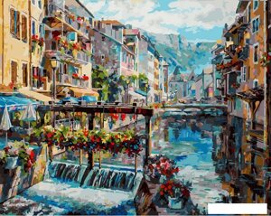Картина по номерам Белоснежка Франция. Плотина на реке Тиу 462-ART