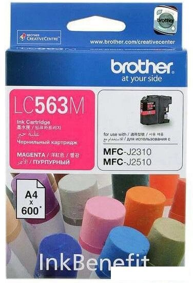 Картридж Brother LC563M от компании Интернет-магазин marchenko - фото 1