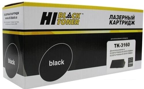 Картридж Hi-Black HB-TK-3160 (аналог Kyocera TK-3160) от компании Интернет-магазин marchenko - фото 1