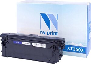 Картридж NV print NV-CF360xbk (аналог HP 508X (CF360X)
