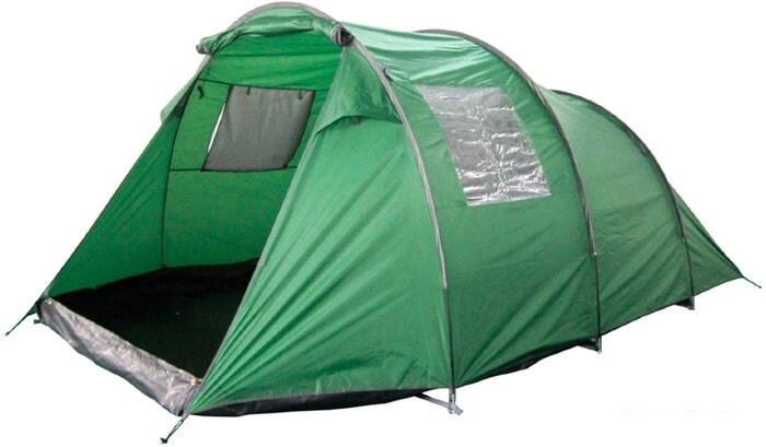 Кемпинговая палатка Jungle Camp Ancona 4 (зеленый) от компании Интернет-магазин marchenko - фото 1