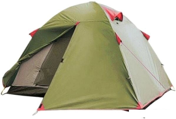 Кемпинговая палатка TRAMP Lite Tourist 3 (зеленый) от компании Интернет-магазин marchenko - фото 1