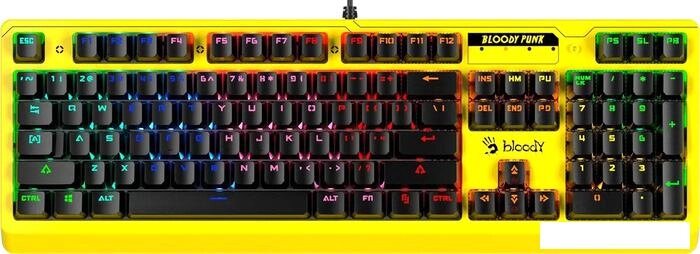 Клавиатура A4Tech B810RC (желтый) от компании Интернет-магазин marchenko - фото 1