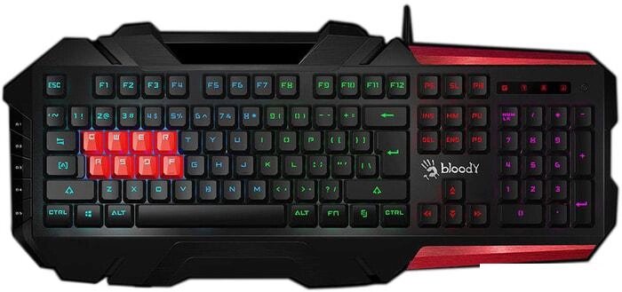 Клавиатура A4Tech Bloody B3590R (черный/красный) от компании Интернет-магазин marchenko - фото 1