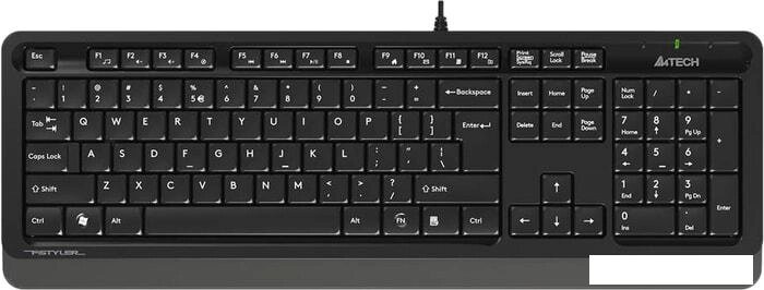 Клавиатура A4Tech Fstyler FK10 (черный/серый) от компании Интернет-магазин marchenko - фото 1