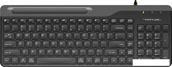 Клавиатура A4Tech Fstyler FK25 (черный/серый) от компании Интернет-магазин marchenko - фото 1