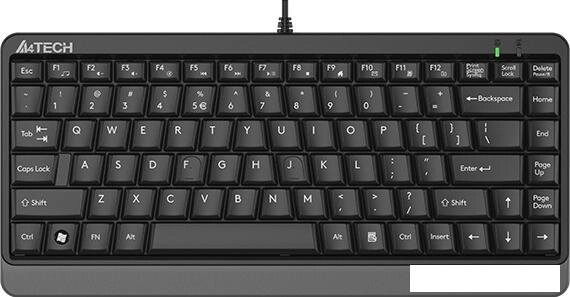 Клавиатура A4Tech Fstyler FKS11 (черный/серый) от компании Интернет-магазин marchenko - фото 1