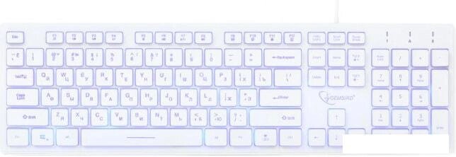 Клавиатура Gembird KB-UML3-01-W-RU от компании Интернет-магазин marchenko - фото 1