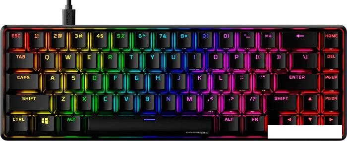 Клавиатура HyperX Alloy Origins 65 (HyperX Red, нет кириллицы) от компании Интернет-магазин marchenko - фото 1