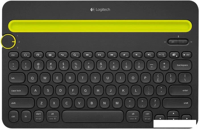 Клавиатура Logitech Bluetooth Multi-Device Keyboard K480 Black (920-006368) от компании Интернет-магазин marchenko - фото 1