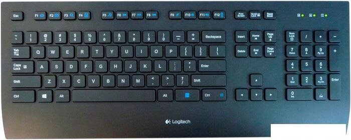 Клавиатура Logitech Corded Keyboard K280e (920-005215) от компании Интернет-магазин marchenko - фото 1