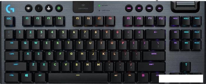 Клавиатура Logitech G915 TKL Lightspeed GL Clicky от компании Интернет-магазин marchenko - фото 1