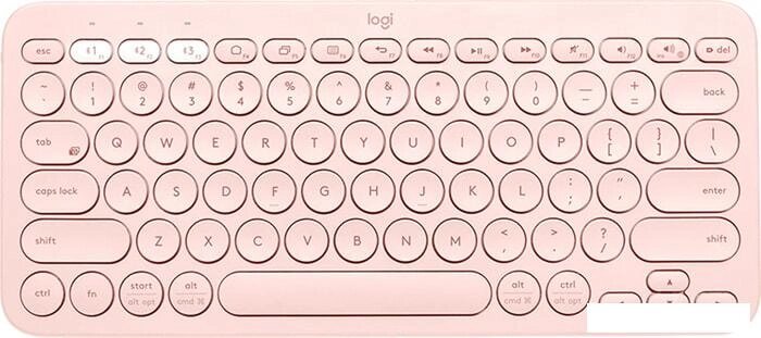 Клавиатура Logitech Multi-Device K380 Bluetooth (розовый) от компании Интернет-магазин marchenko - фото 1