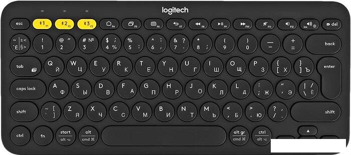 Клавиатура Logitech Multi-Device K380 Dark Grey Bluetooth [920-007584] от компании Интернет-магазин marchenko - фото 1