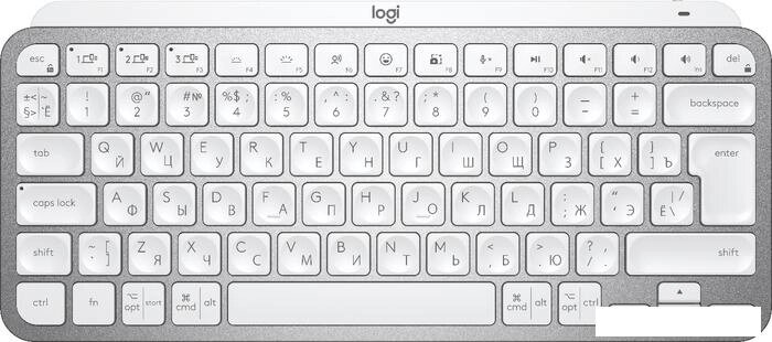 Клавиатура Logitech MX Keys Mini (светло-серый) от компании Интернет-магазин marchenko - фото 1