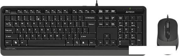Клавиатура + мышь A4Tech Fstyler F1010 (черный/серый) от компании Интернет-магазин marchenko - фото 1