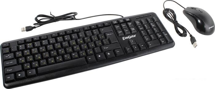 Клавиатура + мышь ExeGate MK120 от компании Интернет-магазин marchenko - фото 1