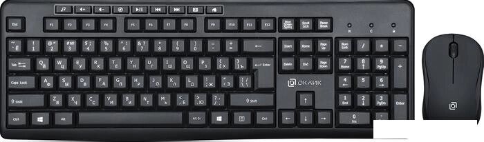 Клавиатура + мышь Oklick 225M от компании Интернет-магазин marchenko - фото 1