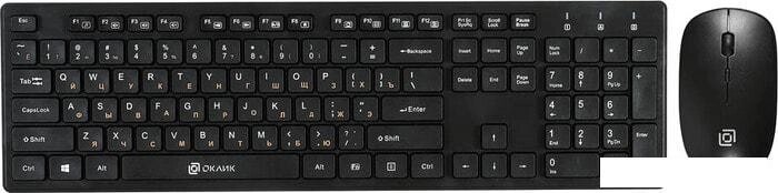 Клавиатура + мышь Oklick 240M (черный) от компании Интернет-магазин marchenko - фото 1