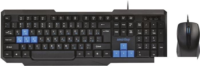 Клавиатура + мышь SmartBuy SBC-230346-KB от компании Интернет-магазин marchenko - фото 1