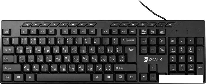 Клавиатура Oklick 125M от компании Интернет-магазин marchenko - фото 1