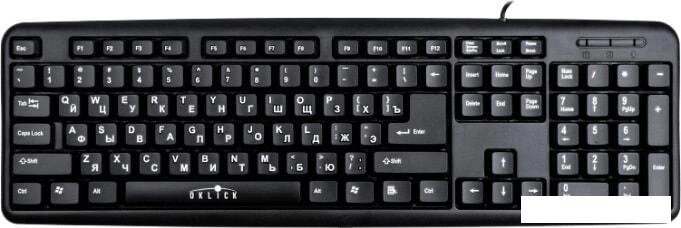 Клавиатура Oklick 180M PS/2 от компании Интернет-магазин marchenko - фото 1