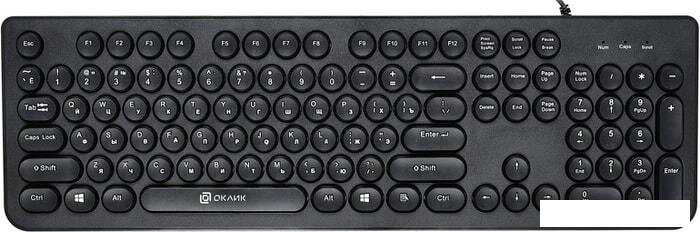 Клавиатура Oklick 400MR (черный) от компании Интернет-магазин marchenko - фото 1