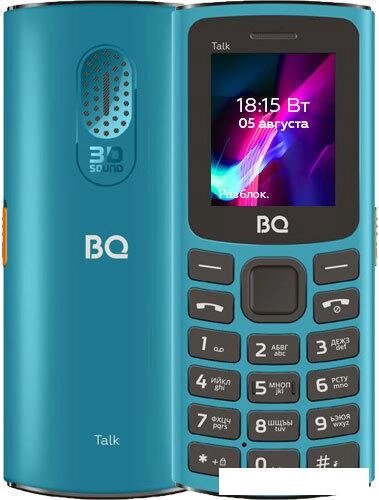 Кнопочный телефон BQ-Mobile BQ-1862 Talk (бирюзовый) от компании Интернет-магазин marchenko - фото 1