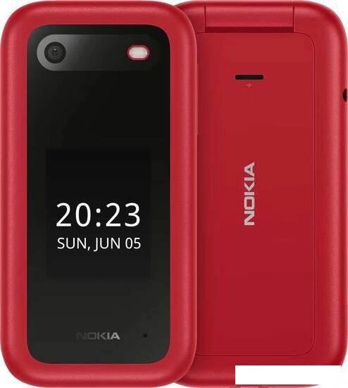 Кнопочный телефон Nokia 2660 (2022) TA-1469 Dual SIM (красный) от компании Интернет-магазин marchenko - фото 1