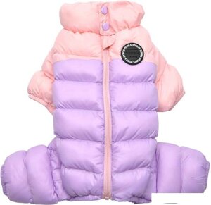 Комбинезон для животных Puppia Ultra Light Pastel PAUD-JP1675-PK-S (розовый/сиреневый)