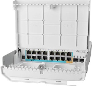 Коммутатор mikrotik netpower 15FR CRS318-1FI-15FR-2S-OUT