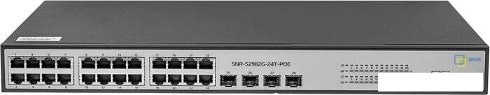 Коммутатор SNR SNR-S2982G-24T-POE от компании Интернет-магазин marchenko - фото 1