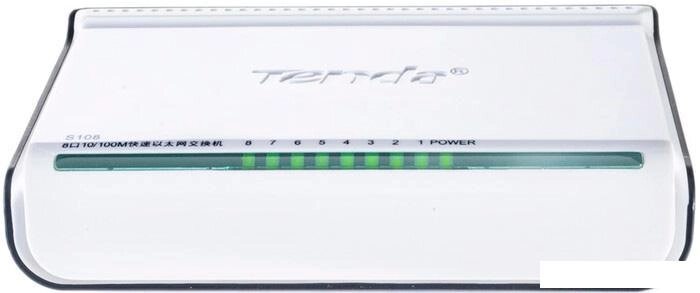 Коммутатор Tenda S108 от компании Интернет-магазин marchenko - фото 1