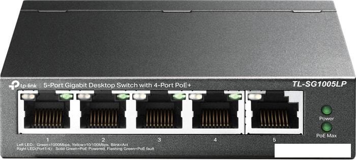 Коммутатор TP-Link TL-SG1005LP от компании Интернет-магазин marchenko - фото 1