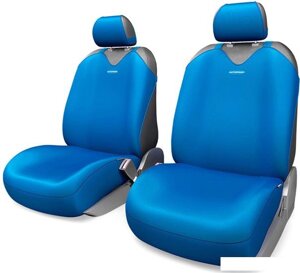 Комплект чехлов для сидений Autoprofi R-1 Sport Plus R-402Pf передний ряд (синий)