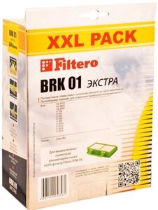 Комплект одноразовых мешков Filtero BRK 01 XXL Экстра