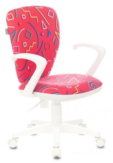 Компьютерное кресло Бюрократ KD-W10AXSN/STICK-PK (розовый) от компании Интернет-магазин marchenko - фото 1