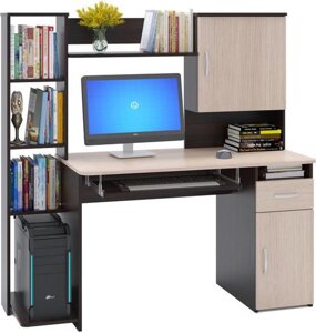 Компьютерный стол Сокол КСТ-11.1 (венге/беленый дуб)