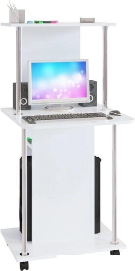 Компьютерный стол Сокол КСТ-12 (белый) от компании Интернет-магазин marchenko - фото 1