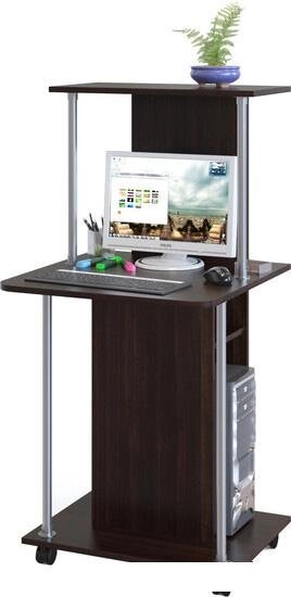 Компьютерный стол Сокол КСТ-12 (венге) от компании Интернет-магазин marchenko - фото 1