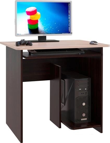 Компьютерный стол Сокол КСТ-21.1 (венге/беленый дуб) от компании Интернет-магазин marchenko - фото 1