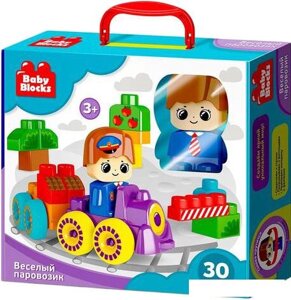 Конструктор Десятое королевство Baby Blocks 03908 Веселый паровозик