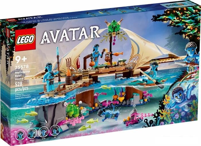 Конструктор LEGO Avatar 75578 Дом Меткайина на рифе от компании Интернет-магазин marchenko - фото 1