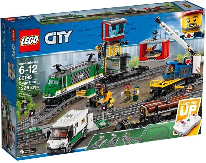 Конструктор LEGO City 60198 Грузовой поезд от компании Интернет-магазин marchenko - фото 1