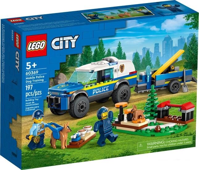 Конструктор LEGO City 60369 Дрессировка собак мобильной полиции от компании Интернет-магазин marchenko - фото 1