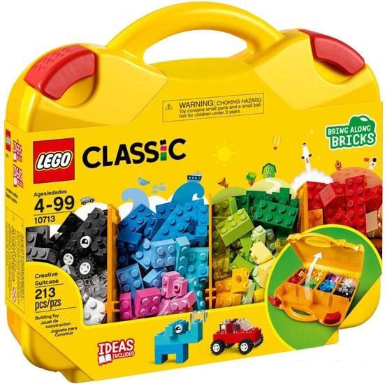 Конструктор LEGO Classic 10713 Чемоданчик для творчества и конструирования от компании Интернет-магазин marchenko - фото 1